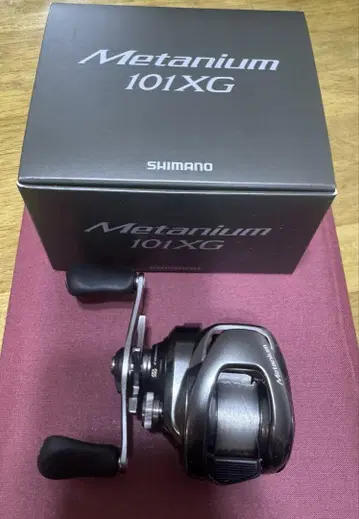 SHIMANO Metanium 101XG 낚시릴 23 메타늄 왼쪽