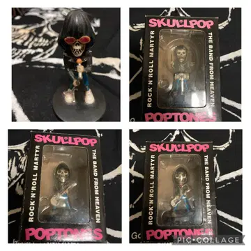 RAMONES 피규어 SKULLPOP POPTONES