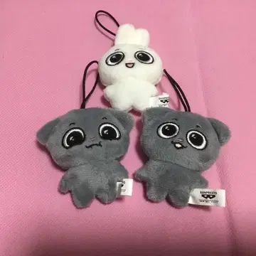 Kkamung&Angto 봉제 인형 마스코트 세트 프라이스