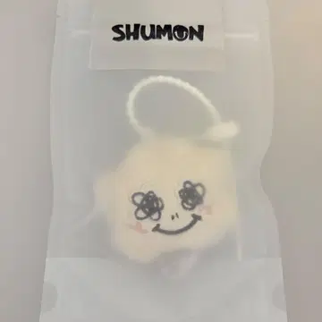 JISOO 슈몬 SHUMON 키링 화이트