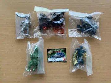 HG 시리즈 고질라 4종 세트 가챠가챠 버닝 고질라 메카 고질라 외