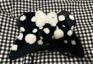 미키 미니 도트 팬 캡