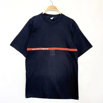 90년대 Sapeurs Pompiers 프랑스 소방관 티셔츠 S128b