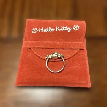 Hello Kitty SV 925 은제 반지 키티 산리오 반지