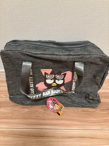 [최종 가격 인하] 헬로키티 배드바츠마루 보스턴 백 택 포함 미사용