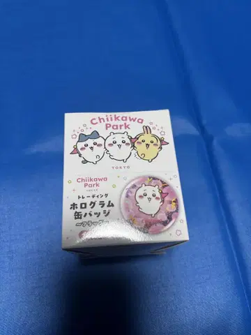 트레이딩 홀로그램 캔뱃지 치이카와 파크