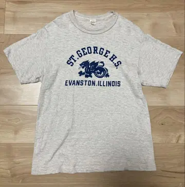 웨어하우스 Lot 4601 ST.GEORGE 티셔츠 오트밀