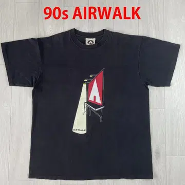 90년대 USA제 AIRWALK 에어워크 티셔츠 싱글 스티치 L