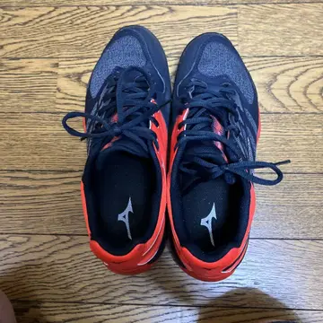 Mizuno Wave Exceed Tour 3 네이비/레드 옴니 클레이