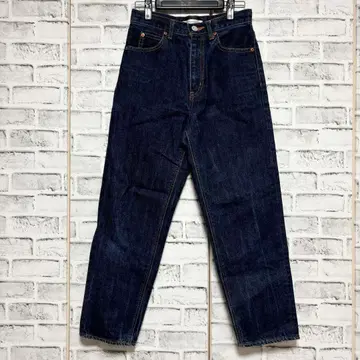 [새상품급] MOUSSY 마우지 24 스트레이트 데님 캐주얼 코디 네이비