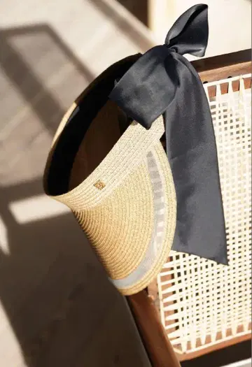 CA4LA x Acka. satin ribbon sun visor
