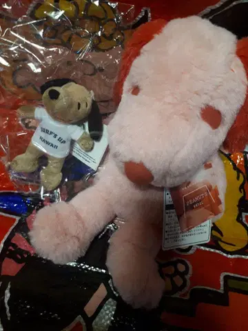 스누피 봉제 인형 마스코트 세트 peanuts