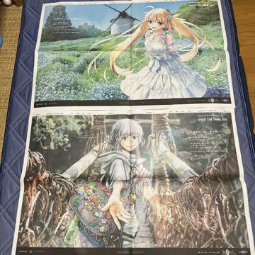 Fate/Grand Order 10주년 도쿠시마 신문 게재 광고 2일분