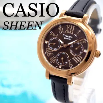 457 CASIO sheen 벨트 새상품 3점 달력 여성용 시계