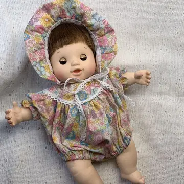 치이포포짱 사이즈 둥근 요크 올인원 보닛 세트
