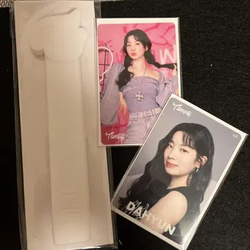 TWICE THIS IS FOR 부채 그립 커버 다현 트레이딩 카드 포함