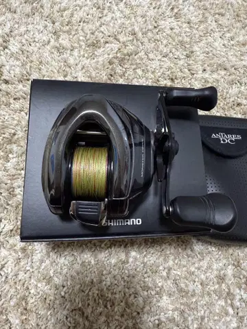SHIMANO ANTARES DC 낚시릴 블랙 케이스 포함