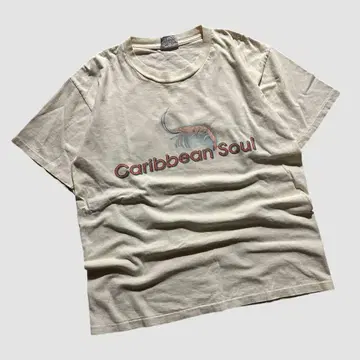 80년대 USA 제작 Caribbean Soul 티셔츠