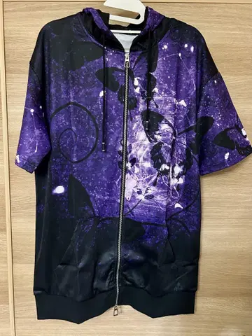 NieR HALF SLEEVE ZIP OUTER [ BUTTERFLY ]