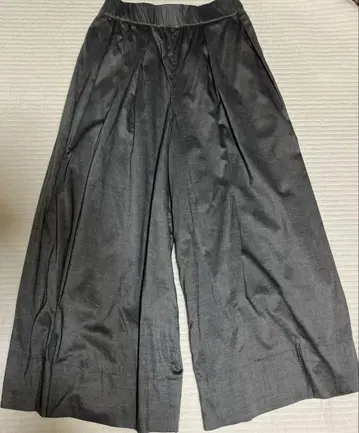 BEARDSLEY 턱 와이드 팬츠