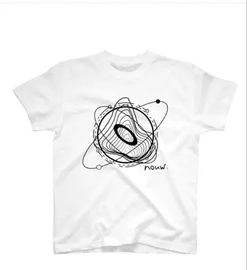 nouw 티셔츠 "Period" White 2025 S/S 2nd