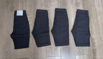 UNIQLO 히트텍 울트라 스트레치 레깅스 팬츠 블랙 S