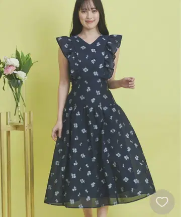 [새상품급] Noela*플라워 자카드 스커트