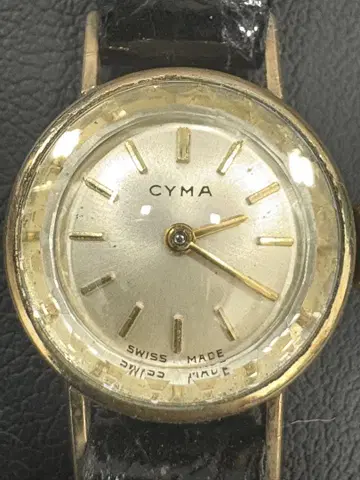 부동 CYMA 수동 와인딩 스위스산 가죽 벨트 GP