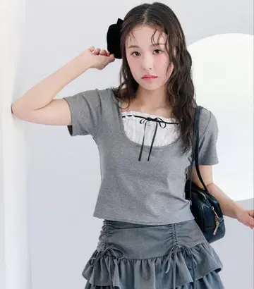 olive des olive 후드 도킹 상의 차콜 그레이
