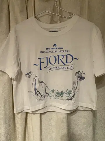 Mrs. GREEN APPLE FJORD Live 티셔츠