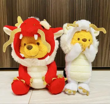 푸우 띠 갑진년 키체인 인형 세트
