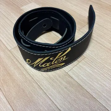 Maton 가죽 기타 스트랩 새상품급