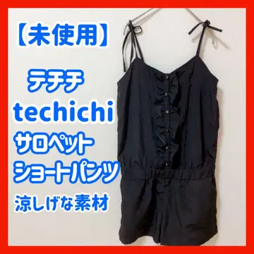[미사용] Te chichi 테치치 살로펫 숏팬츠 블랙 시원한 소재