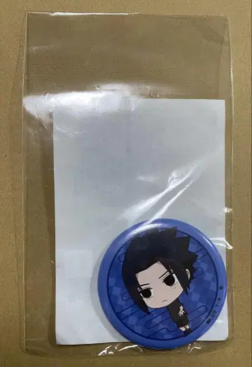 NARUTO 하피쿠로 사스케 캔뱃지 츠기쯔