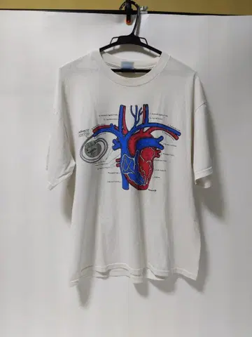 90's Hanes 그래픽 티셔츠 빈티지