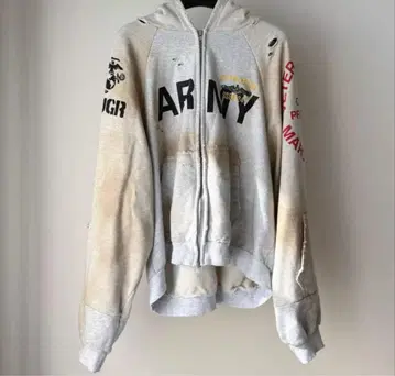 PROJECT G/R ARMY ZIP HOODIE SIZE 1