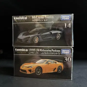 토미카 프리미엄 14 30 맥라렌 세나 / LEXUS LFA 단종품