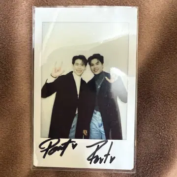 FortPeat 친필 사인 폴라로이드 폴라로이드