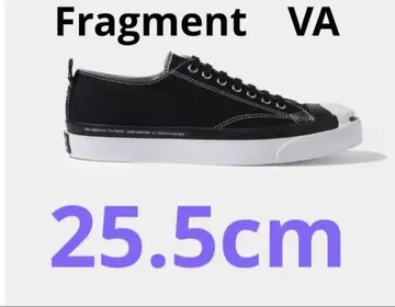 FRAGMENT VA 컨버스 잭 퍼셀 블랙 25.5