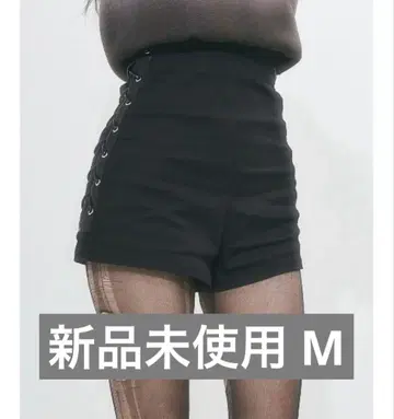 Darich 하이웨스트 레이스업 숏팬츠