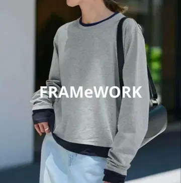 [새상품] FRAMeWORK 프레임워크 레이어드 라이크 티셔츠