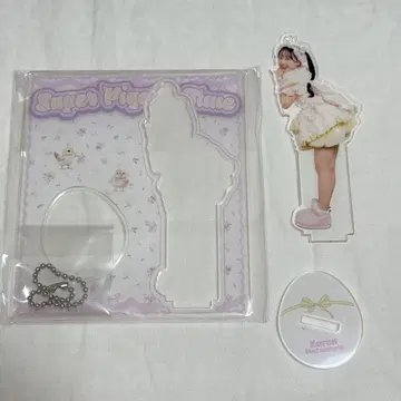 FRUITS ZIPPER 마츠모토 카렌 생일 병아리 아크릴 스탠드