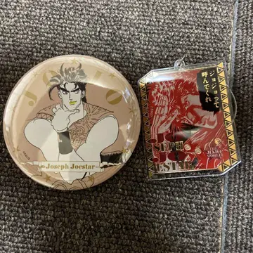 죠죠 월드 JOJO WORLD 홀로그램 캔뱃지 조셉