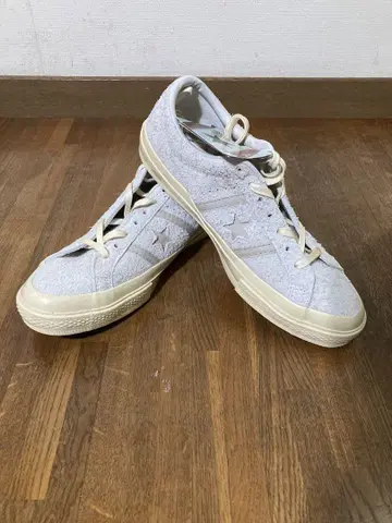 미사용 새상품 컨버스 잭 스타 스웨이드 US8 JPN26.5cm