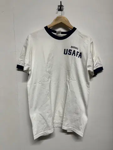 BROOKS USAF 티셔츠 화이트/네이비