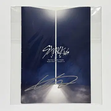 StrayKids 스키즈 리노 친필 사인 TOP
