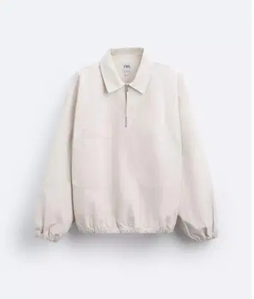 ZARA DENIM POLO SVITSHOT