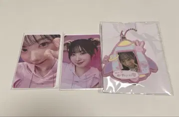 NiziU 미이키 하피드로 포토 카드 키링