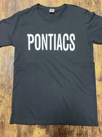 PONTIACS 티셔츠 블랙 S 아사이 켄이치