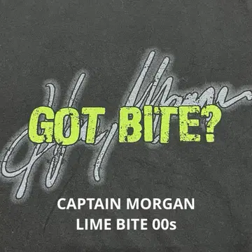 got bite? 캡틴 모건 T셔츠 라무주 got milk?
